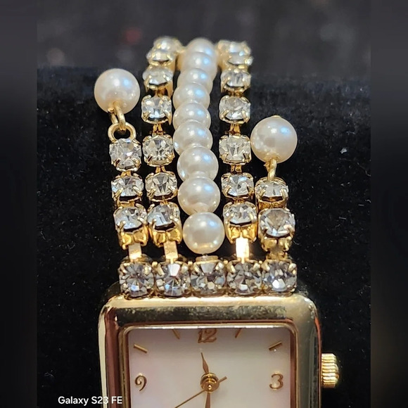 Vintage Christian Benet Watch Women\'s iced out